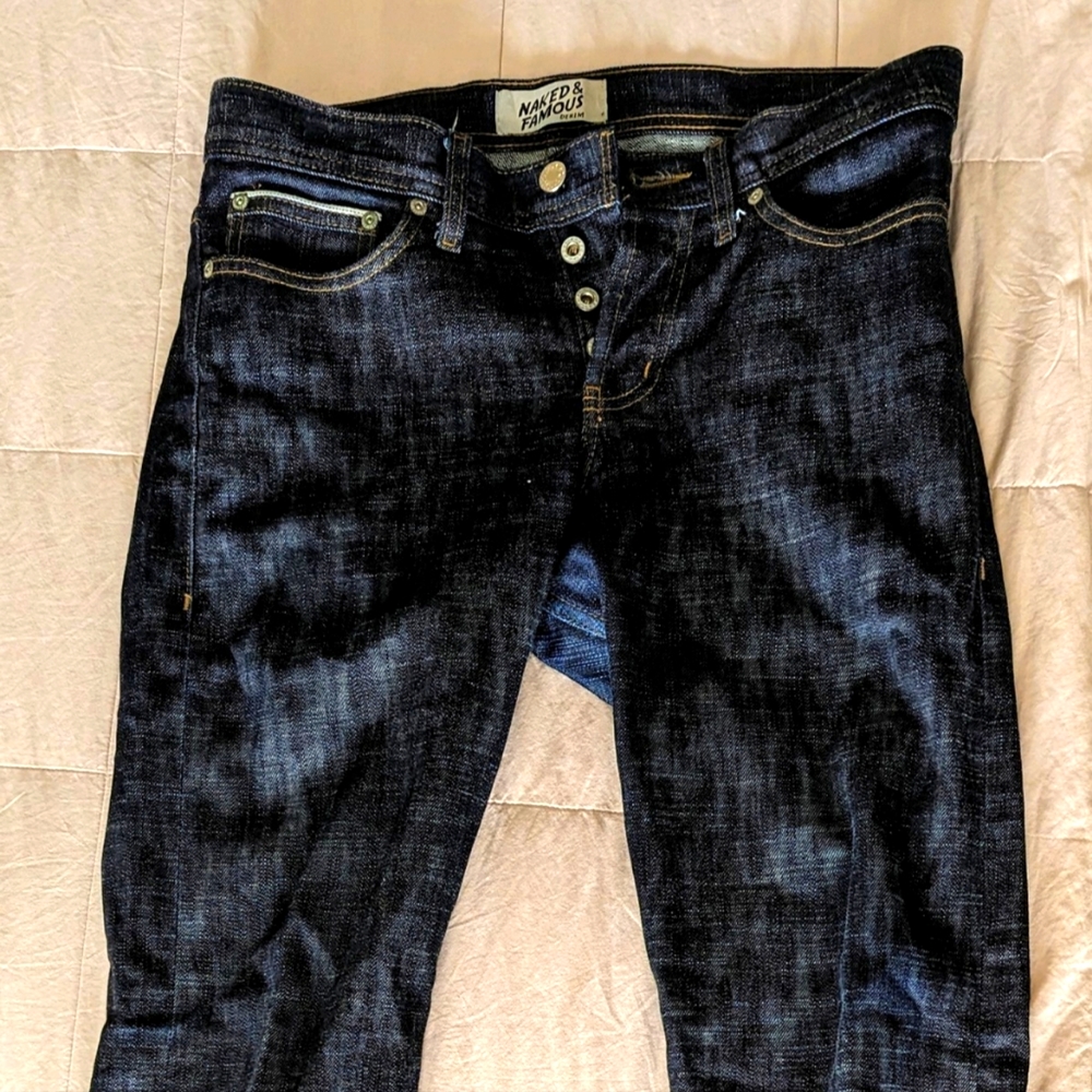 Naked and Famous Weird Guy Selvedge Jeans